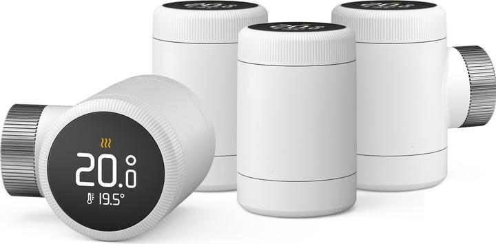 Actual product image tado° Smart Radiator Thermostat X - Quattro Pack