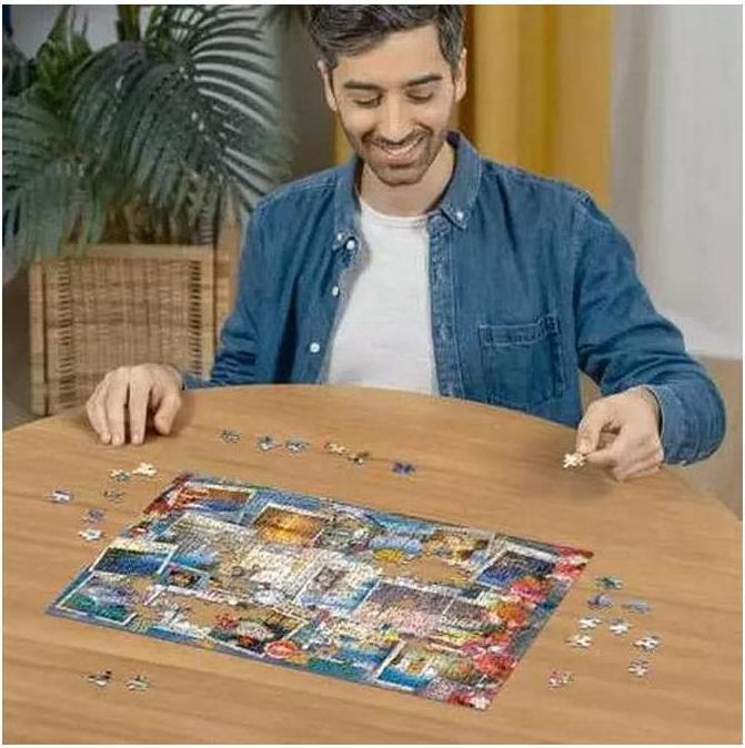 Produktbild Ravensburger World Travel Pinboard (500 Teile)