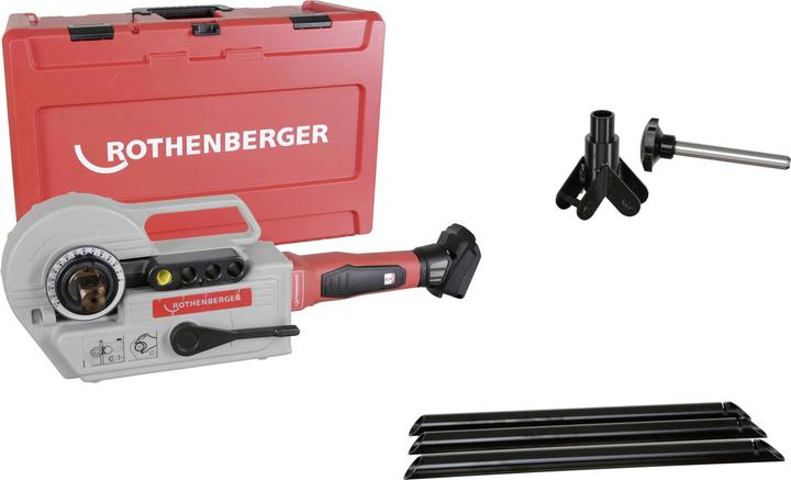 Actual product image Rothenberger ROBEND® 4000 E cordless pipe bender test set without bending set