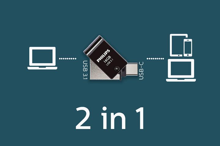 Immagine prodotto Philips FM16DC152B/00 (16 GB, USB-A, USB-C)