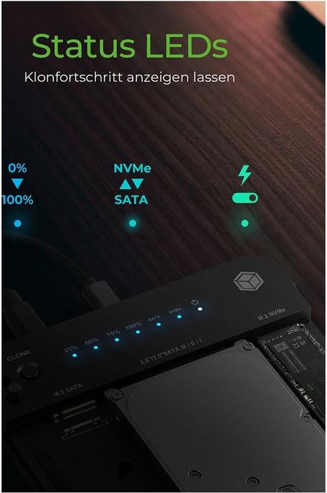 Actual product image Icy Box IB-2915MSCL-C31