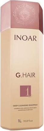 Actual product image Inoar G-hair Deep Cleansing Shampoo 1000 Ml (1000 ml, Liquid shampoo)