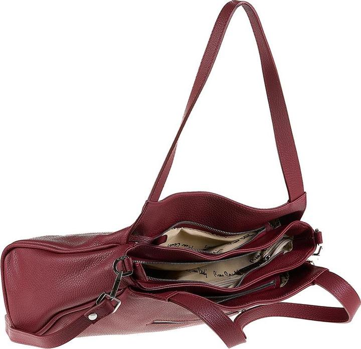 Produktbild Pierre Cardin **Damen Schultertasche Made In Italy - Modell Celeste Chic - 100% Leder** - 36.0 X 24.0 X 10.0 Cm