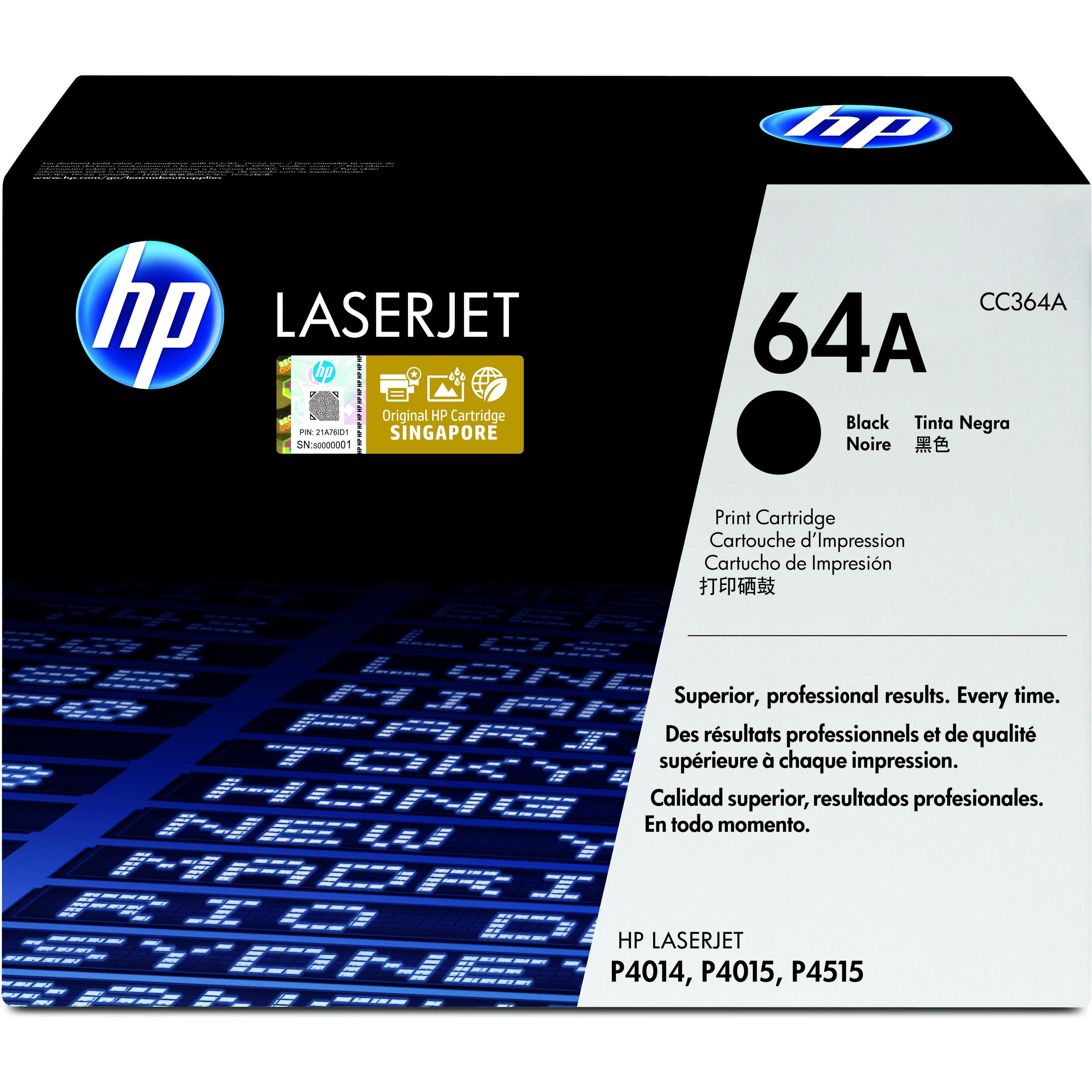 HP, Toner, 64a (BK)