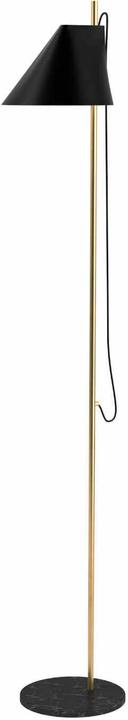 Laiton, Noir - Pied en marbre