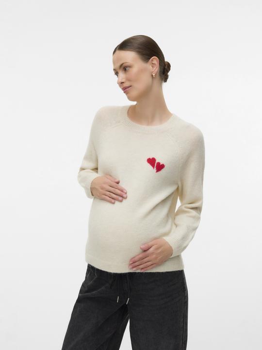 Immagine prodotto Vero Moda Maternity Normal geschnitten Rundhals Pullover Strickpullover (XS)