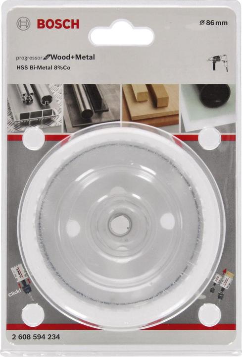 Produktbild Bosch Professional Zubehör Lochsäge Progressor for Wood and Metal, 86 mm (86 mm)