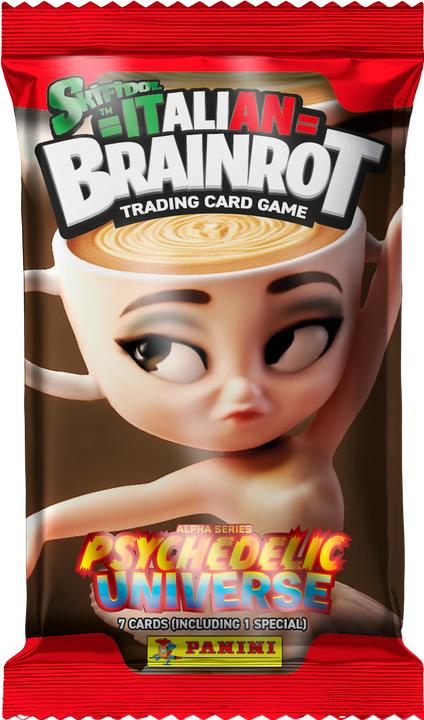 Produktbild Panini Skifidol Italian Brainrot Trading Cards (Italienisch, Booster Pack)