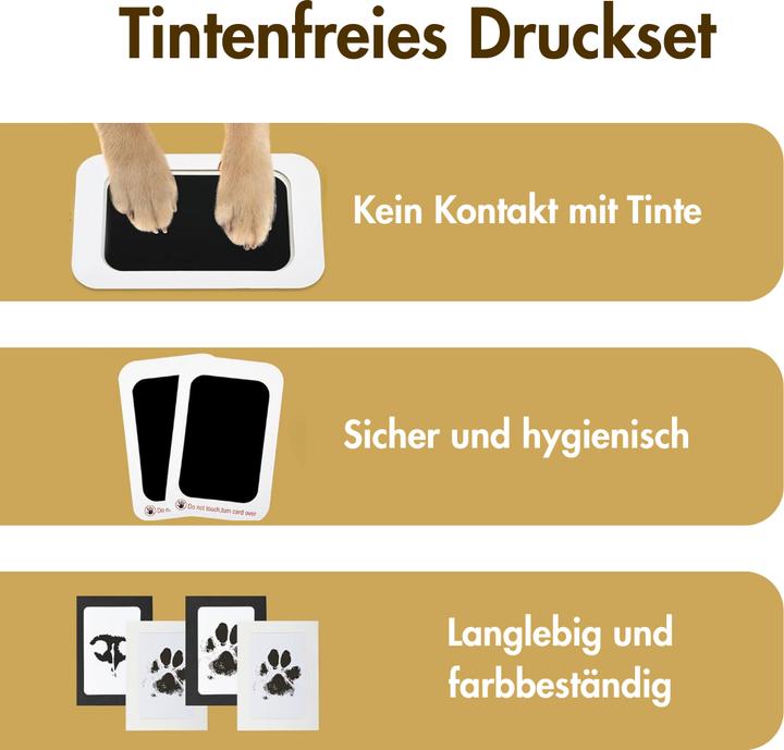 Produktbild Suba Pfotenabdruck-Set – 2 Stück