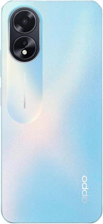 Actual product image OPPO A18 (128 GB, Glowing blue, 6.56", Dual SIM, 4G)
