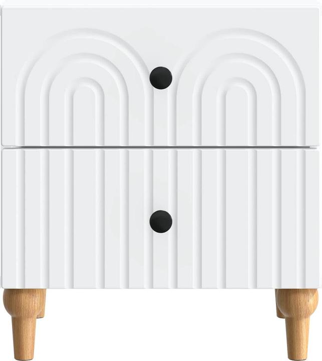 Produktbild vidaXL Nachttisch (34.50 x 43 x 48 cm)