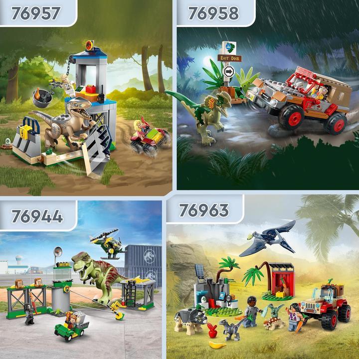 Actual product image LEGO Rescue centre for baby dinosaurs (76963, LEGO Jurassic World)