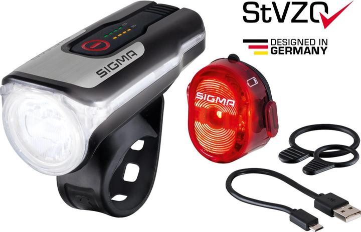 Actual product image Sigma Sport Aura 80/Nugget II (80 lm, 80 lm)