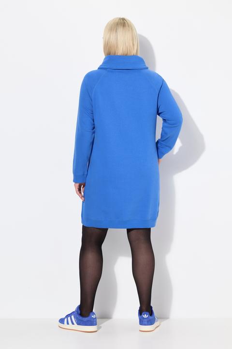 Produktbild Ulla Popken Sweatkleid, Stehkragen, Langarm, Taschen (50, 52)