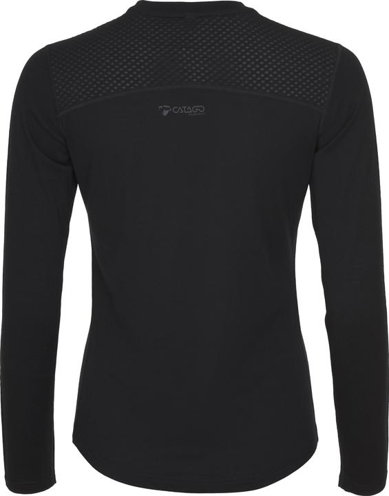 Produktbild Catago Mia LS Merino T-shirt sort M (M)