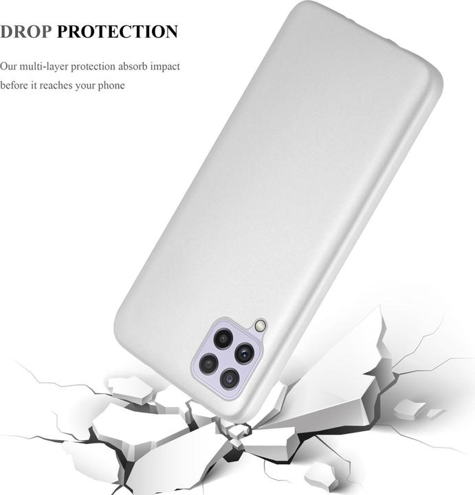 Immagine prodotto Cadorabo Manicotto metallico opaco in TPU (Samsung Galaxy A22, Samsung Galaxy A32, Samsung Galaxy M22)