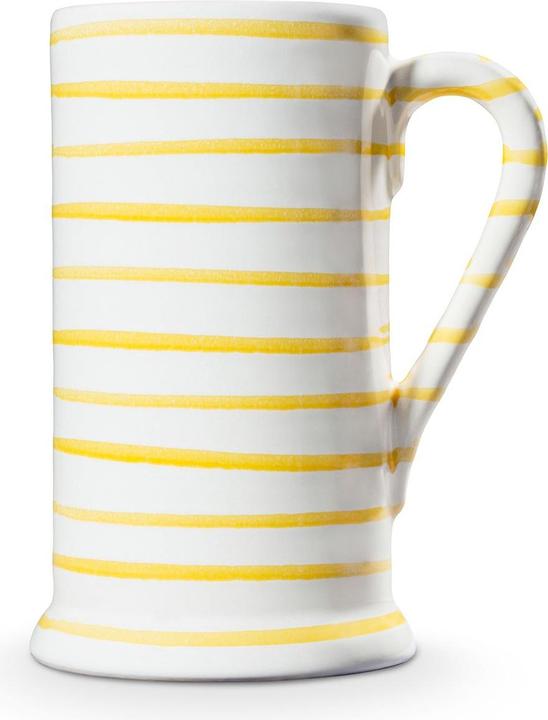 Immagine prodotto Gmundner Keramik Boccale da birra giallo fiammato da 0,3 litri (0.30 l)