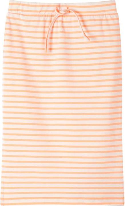 Produktbild vidaXL Kinderrock mit Streifen Gerade Neonorange 116,Material: 95 (116)