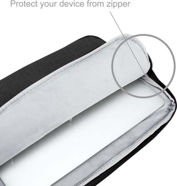 Produktbild Cadorabo Stoff Laptoptasche 13.3 Zoll (13.30", Universal)