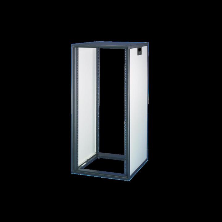Produktbild Schroff 19"-Schrank, Tür- und Rückwandkombination frei wählbar - NOVASTAR 25HE553B800T 7021-35 (25 HE, 19 Zoll Rack)