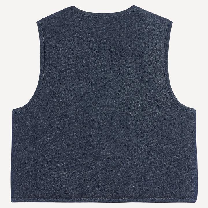 Actual product image La Redoute Collections Ärmellose Weste aus Denim (128)