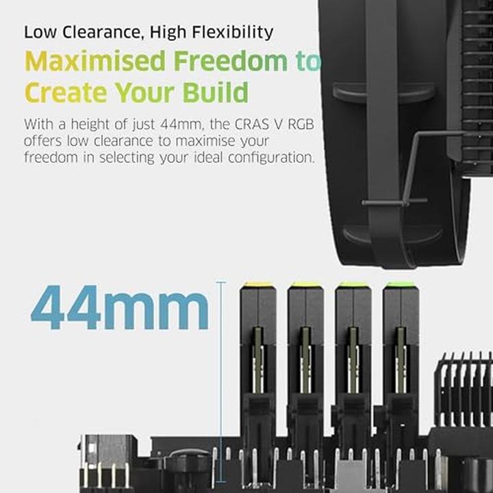 Image du produit Klevv CRAS V 32GB (2x16GB) DDR5 Gaming RAM 7200MHz CL40 Memory Module Kit (2 x 16GB, 7200 MHz, RAM DDR5, DIMM)