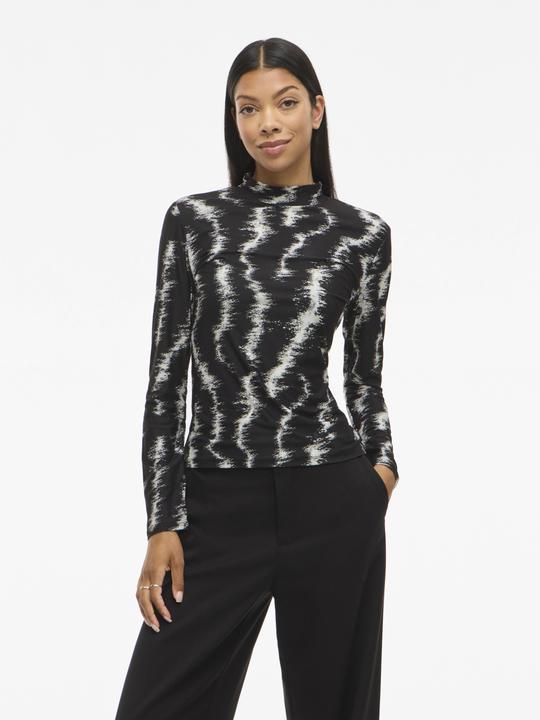 Produktbild Vila High Neck Oberteil mit langen Ärmeln (M)