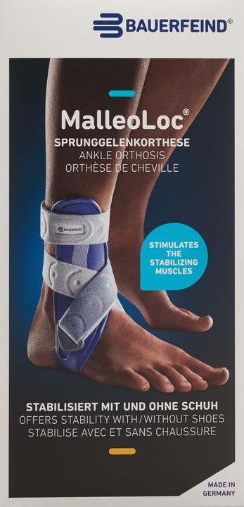 Image du produit Bauerfeind Orthèse de stabilisation, taille 2, droite, titane (2)