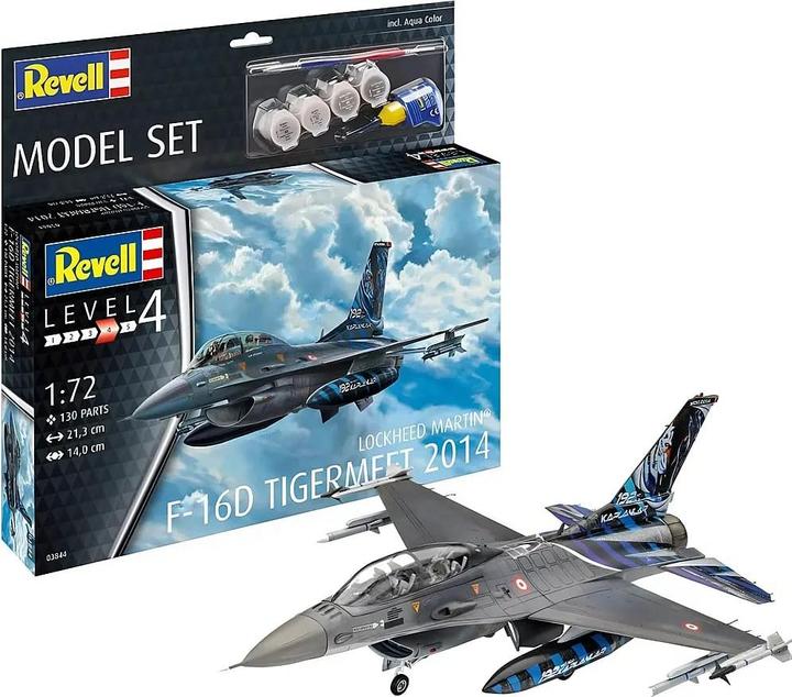Actual product image Revell Model Set F-16D Fighting Falcon