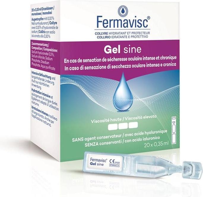 Produktbild OmniVision Fermavisc Gel Sine (7 ml, Fermavisc Gel Sine 20 x 0.35 ml)