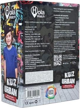 Produktbild Cefa Toys Hola Watch Urban Black (2G)