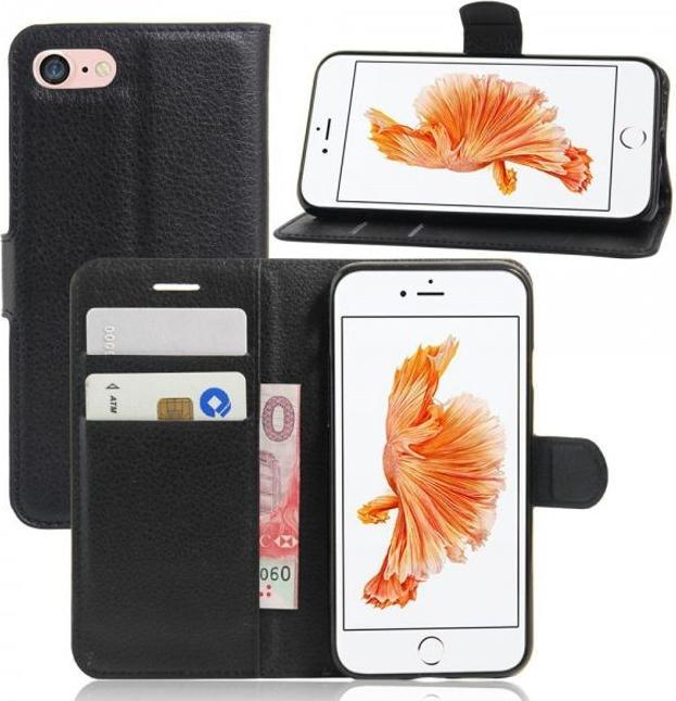 Produktbild MU Classic Schicke Leder Hülle mit Litchitextur (Apple iPhone 7)