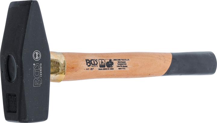 Produktbild BGS Schlosserhammer Holz-Stiel DIN 1041 1500 g (1650 g)
