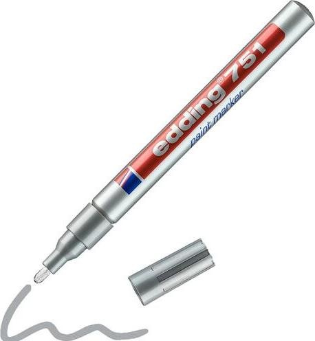 Image du produit Edding Marqueur de peinture (Silver, 1 mm, 1 x)