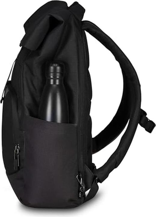 Produktbild Invicta Akt Falten Akt Falten Rucksack für Erwachsene, Unisex, Schwarz, Einheitsgrösse, Geschäftlich (24 l)