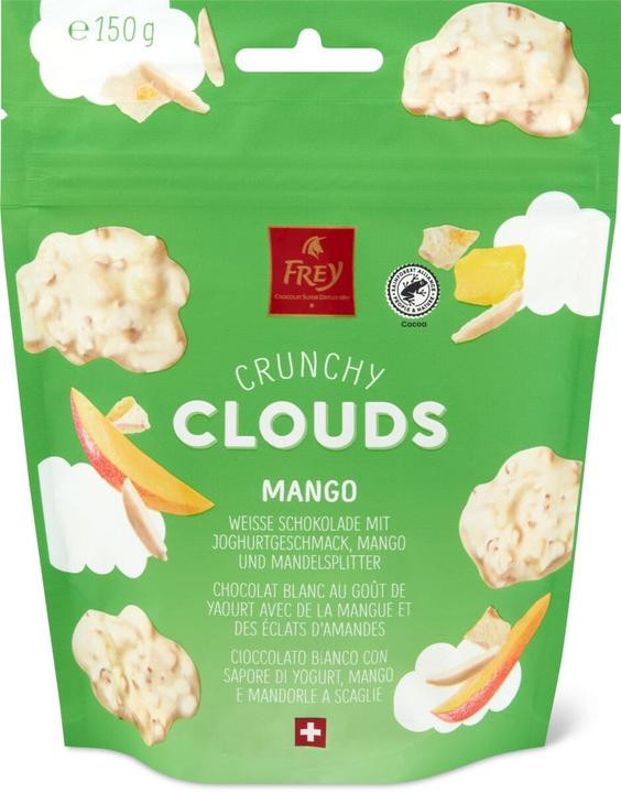Actual product image Frey Crunchy Clouds Mango (150 g)