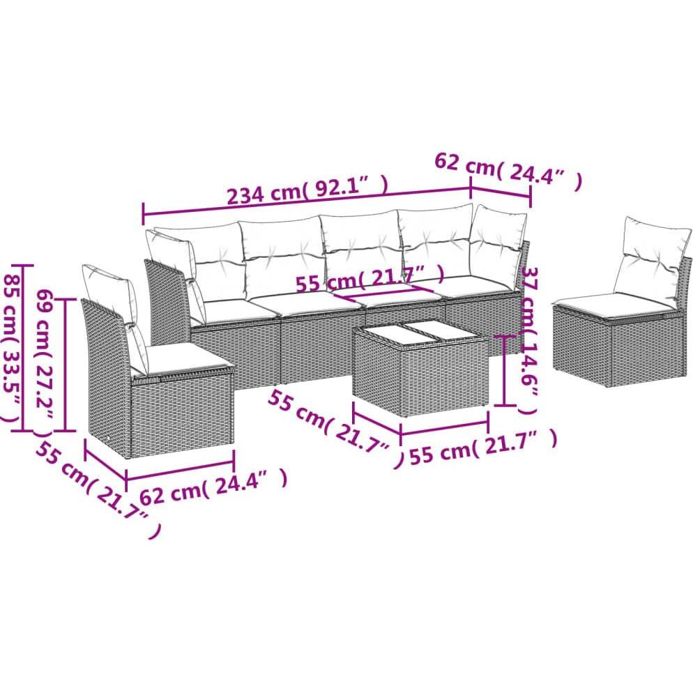 Thumbnail - VidaXL, Gartenlounge, Prentice