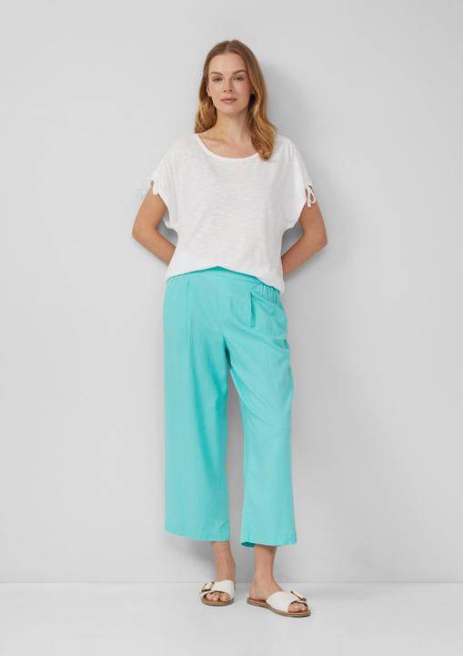 Immagine prodotto S.Oliver Hose High-Rise Culotte aus Leinenmix im Relaxed Fit (42)