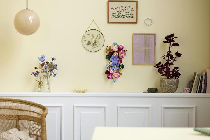 Actual product image LEGO Blumen an der Wand (LEGO Botanicals)