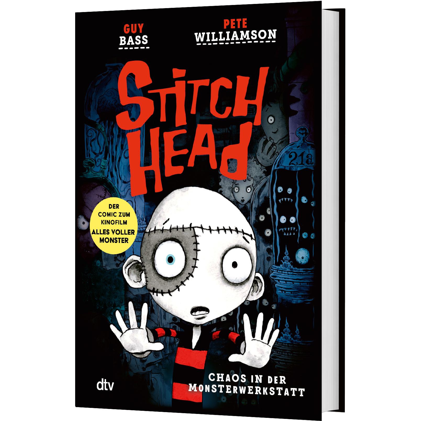 DTV Stitch Head - Chaos in der Monsterwerkstatt (Guy Bass, Deutsch) (59912993)