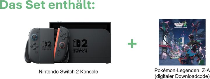 Produktbild Nintendo Switch 2 + Pokémon Legenden: Z-A-Set
