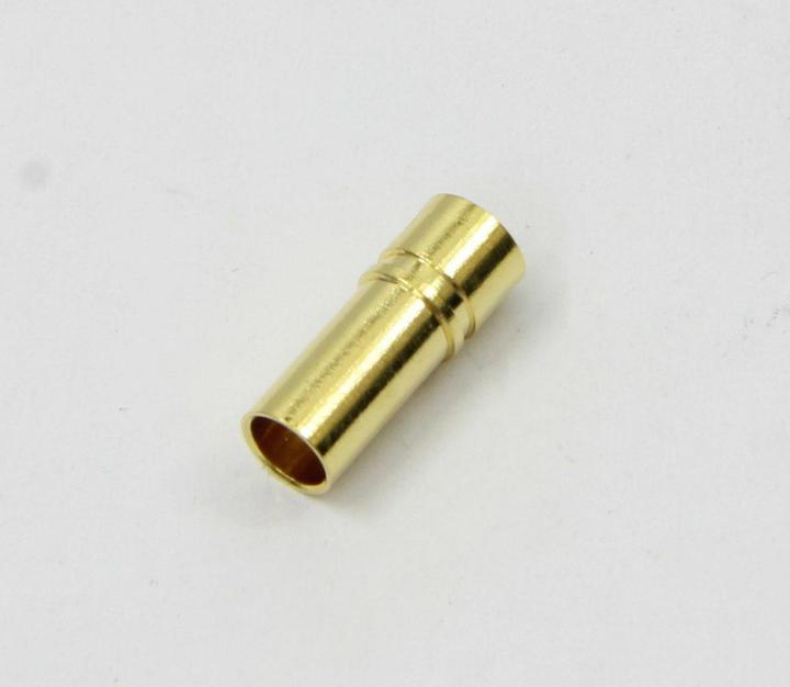Actual product image Jamara Gold contact 3,5mm short female VE 1