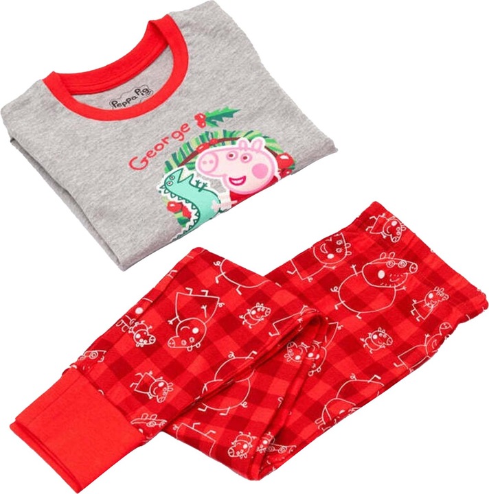 Produktbild Peppa Pig Schlafanzug Jungen Weihnachtliches Design (110)