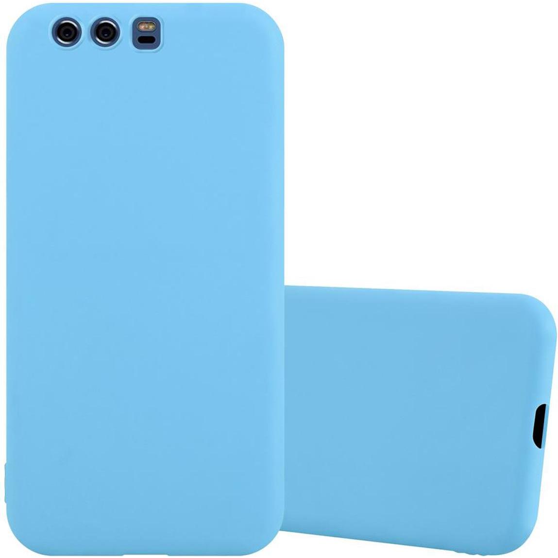 Cadorabo TPU Candy Cover (Huawei P10 Plus), Smartphone Hülle, Blau