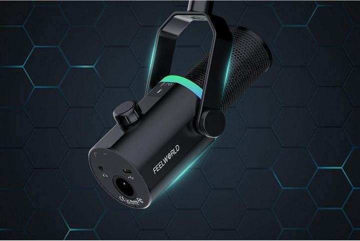 Actual product image Feelworld PM1 Microphone - black