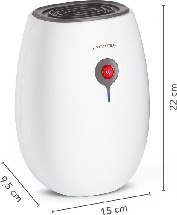 Actual product image Trotec Thermoelectric dehumidifier (5 m², 0.22 l/24h)