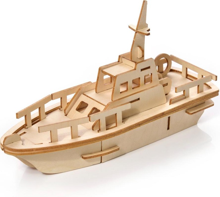 Little Story Houten Puzzel Model 3D - Boot