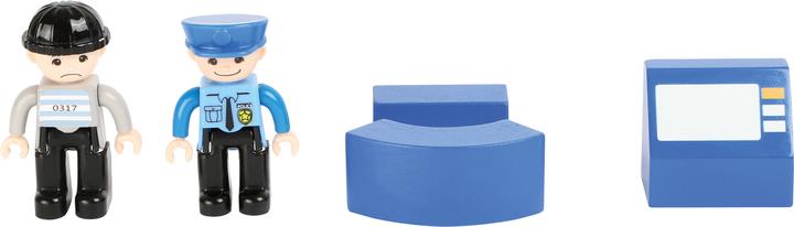 Actual product image small foot Police station with accessories