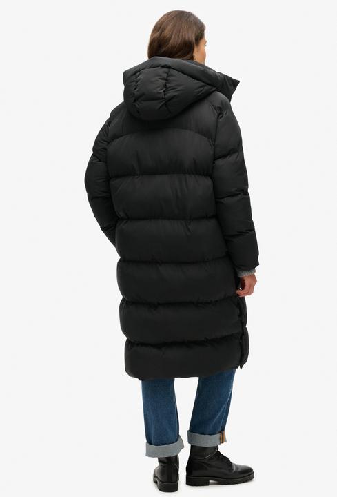 Actual product image Superdry Women's long hooded down jacket