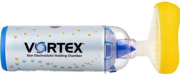 Actual product image PARI VORTEX Vorschaltkammer mit Kindermaske Frosch 2-4 Jahre